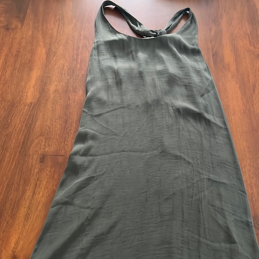 Trouvé, Olive green, midi dress